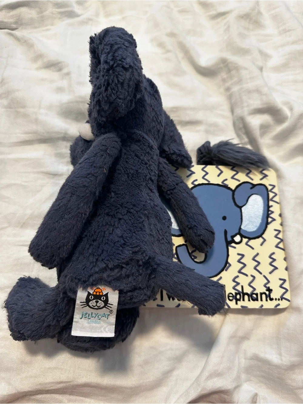 Jellycat If I were an elephant: A Touch and Feel Board Book Children's Book